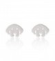 925 Sterling Silver Cut-Out Mini Puppy Dog Face Matte Finish Stud Earrings - Nickel Free - C811W4KATL5