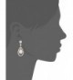 Anne Klein Rose Orbital Earrings