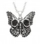 Controse Butterfly skull necklace - CP185WEXHID