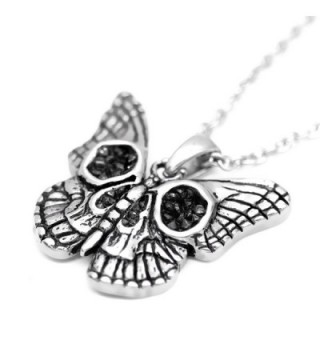 Controse CN165 Butterfly skull necklace in Women's Pendants