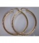 Karat Gold Plated Twisted Earring in Women's Hoop Earrings