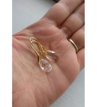Royal Crystals Swarovski Sterling Moonlight in Women's Drop & Dangle Earrings