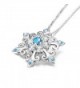 Sterling Silver Snowflake Pendant Necklace