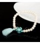 ISHOW Handmade Turquoise Adjustable Bracelet