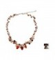 NOVICA Carnelian Cultured Freshwater Sterling in Women's Pearl Strand Necklaces
