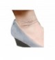 Double Sideways Gold tone Anklet wiipujewelry