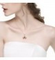Mealove Princess Crystal Pendant Necklace