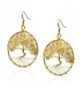 Eternal Yellow Citrine Branch Earrings