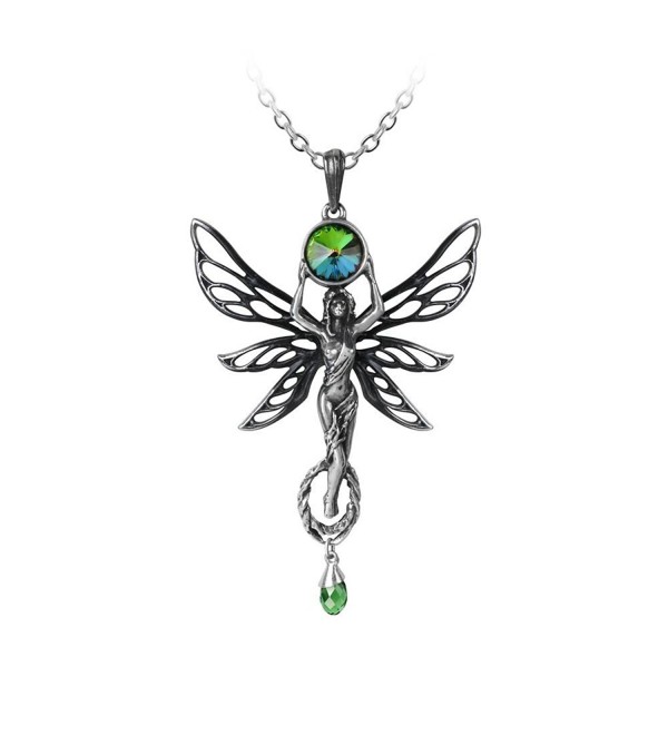 The Green Goddess Pendant by Alchemy Gothic - CZ12DDNZ1AP