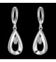 WIBERN Silver Plated Earring Jewelry