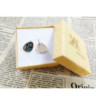 SENFAI Created Abalone Earrings Perfect in Women's Stud Earrings