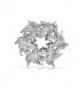 Bling Jewelry Simulated Crystal Rhodium in Women's Brooches & Pins