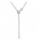 Sterling Silver Synthetic Necklace Extender