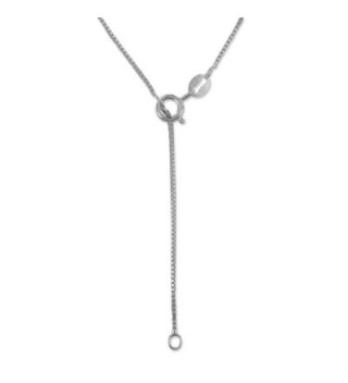 Sterling Silver Synthetic Necklace Extender