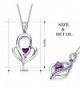 Valentines Jewelry Sterling Zirconia Necklace