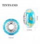 TINYSAND Sterling Crystal Lampwork Bracelets in Women's Charms & Charm Bracelets