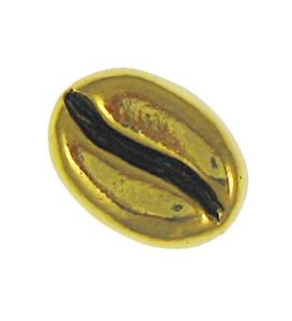 Coffee Bean Gold Lapel Pin - C2187NE8KE7