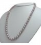 Lavender Freshwater Cultured Pearl Necklaces AA Cultured Pearl Pendant Necklace Holiday Gift - CS12N104VEP