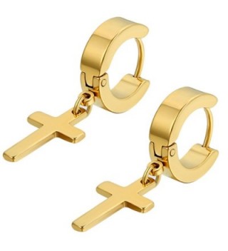 Flongo Womens Vintage Stainless Earrings