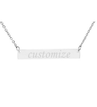 Initial Necklace Mothers Bridesmaid Sorority in Women's Chain Necklaces